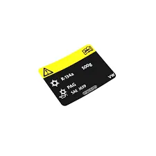 5Q0010851M BİLGİ LEVHASI